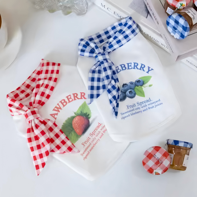 Lovely Spring Summer Puppy Printing Vest