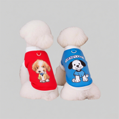 Lovely Printing Dog T Shirt Summer Dog Clothes for Small Dogs
