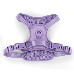Durable Custom Stylish No Pull Pet Harness Soft Adjustable and Polyester Mesh Dog Harness for Daily Walking