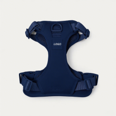 Durable Custom Stylish No Pull Pet Harness Soft Adjustable and Polyester Mesh Dog Harness for Daily Walking