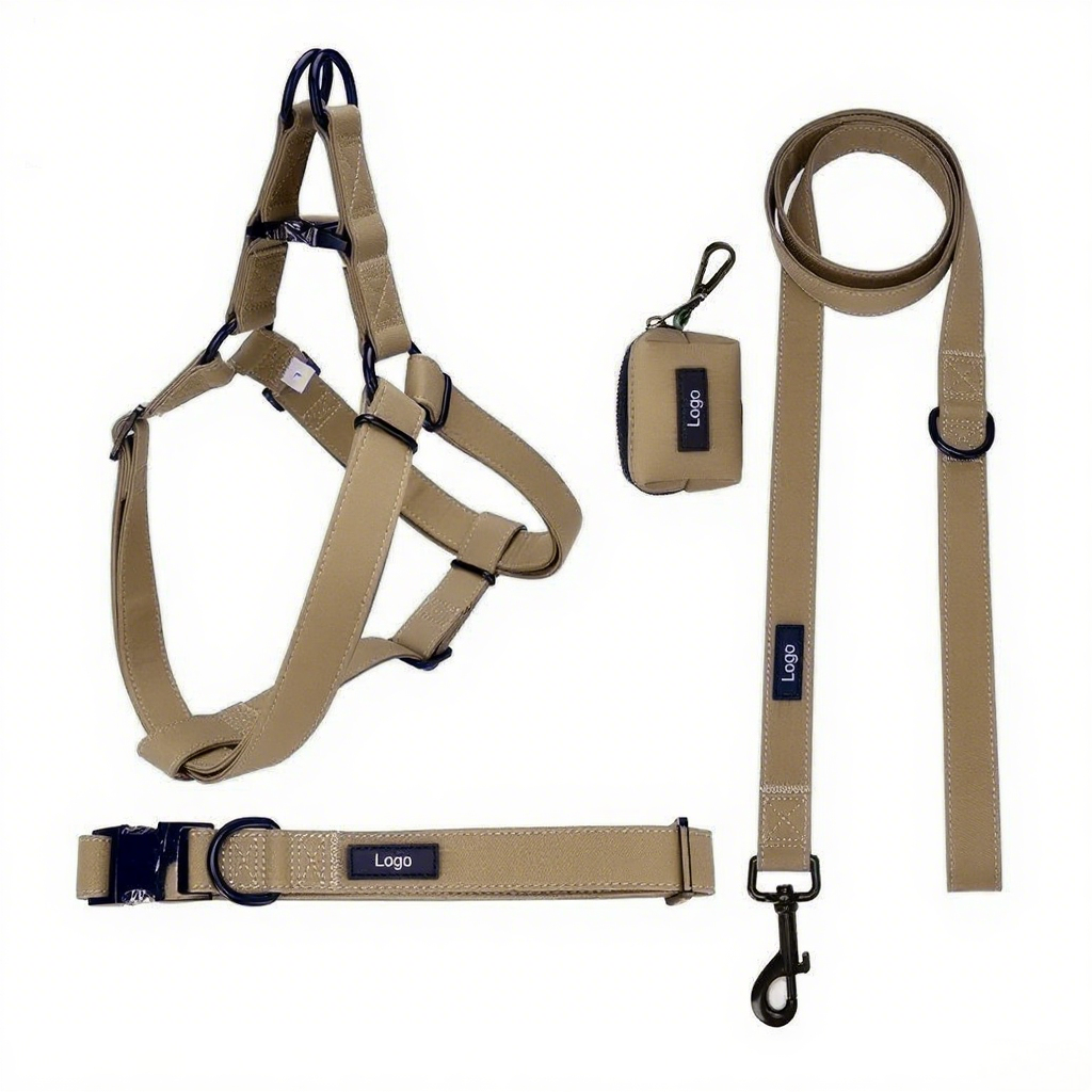 Manufacturers Custom Neoprene Pet Harness Luxury Adjustable Y Strap No Pull Reversible Dog Harness Kit