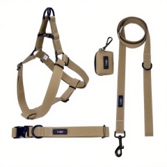 Manufacturers Custom Neoprene Pet Harness Luxury Adjustable Y Strap No Pull Reversible Dog Harness Kit