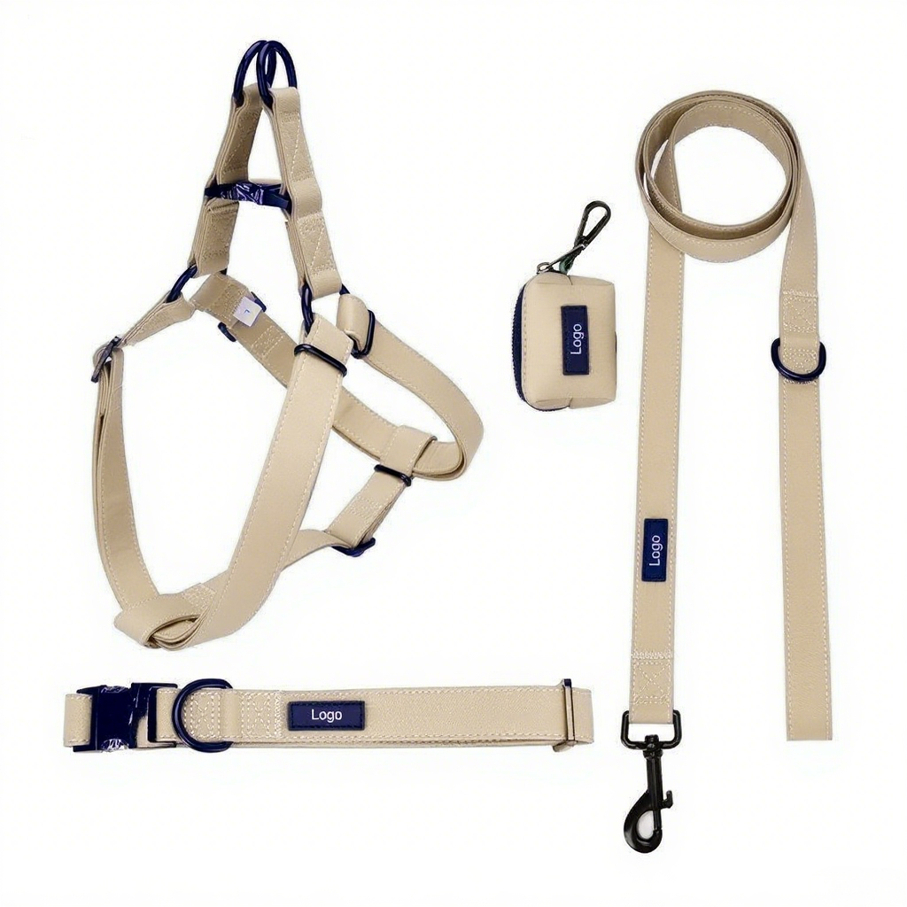 Manufacturers Custom Neoprene Pet Harness Luxury Adjustable Y Strap No Pull Reversible Dog Harness Kit
