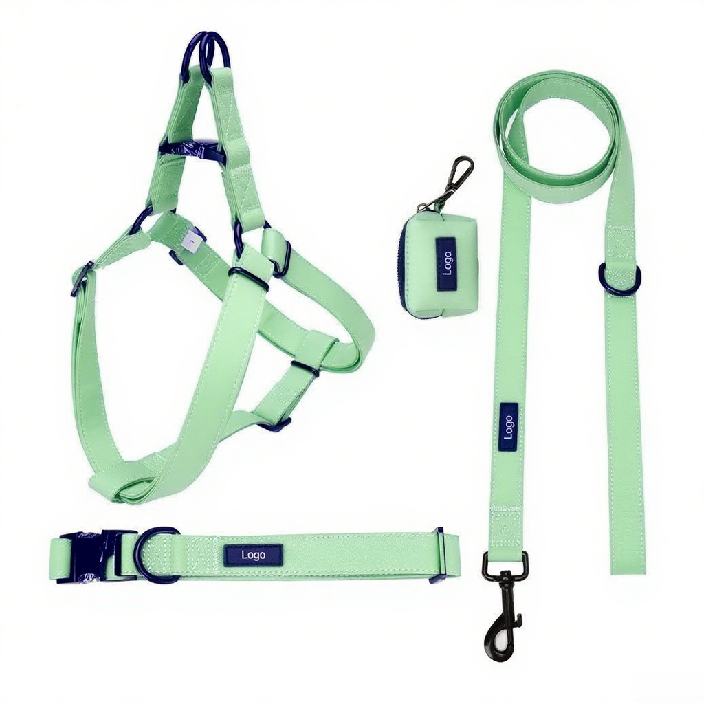 Manufacturers Custom Neoprene Pet Harness Luxury Adjustable Y Strap No Pull Reversible Dog Harness Kit