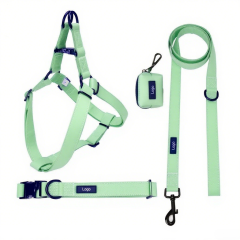 Manufacturers Custom Neoprene Pet Harness Luxury Adjustable Y Strap No Pull Reversible Dog Harness Kit