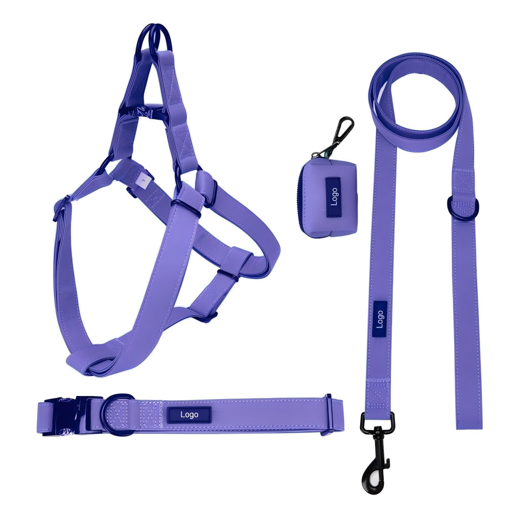 Manufacturers Custom Neoprene Pet Harness Luxury Adjustable Y Strap No Pull Reversible Dog Harness Kit
