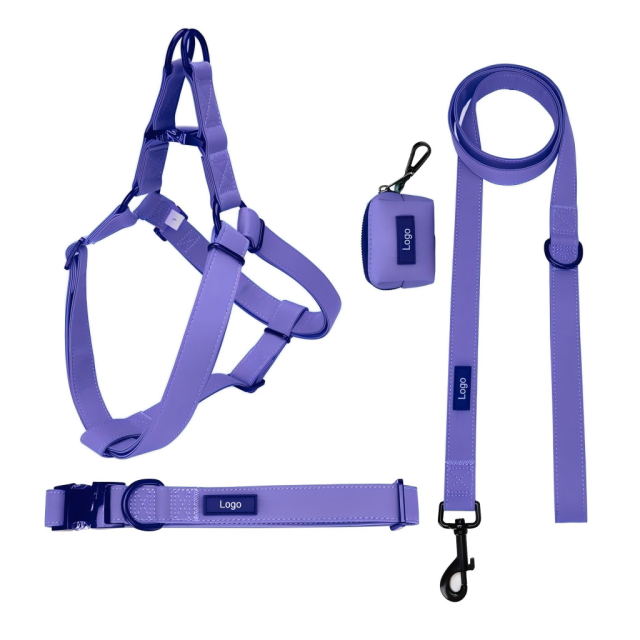 Manufacturers Custom Neoprene Pet Harness Luxury Adjustable Y Strap No Pull Reversible Dog Harness Kit