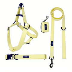 Manufacturers Custom Neoprene Pet Harness Luxury Adjustable Y Strap No Pull Reversible Dog Harness Kit