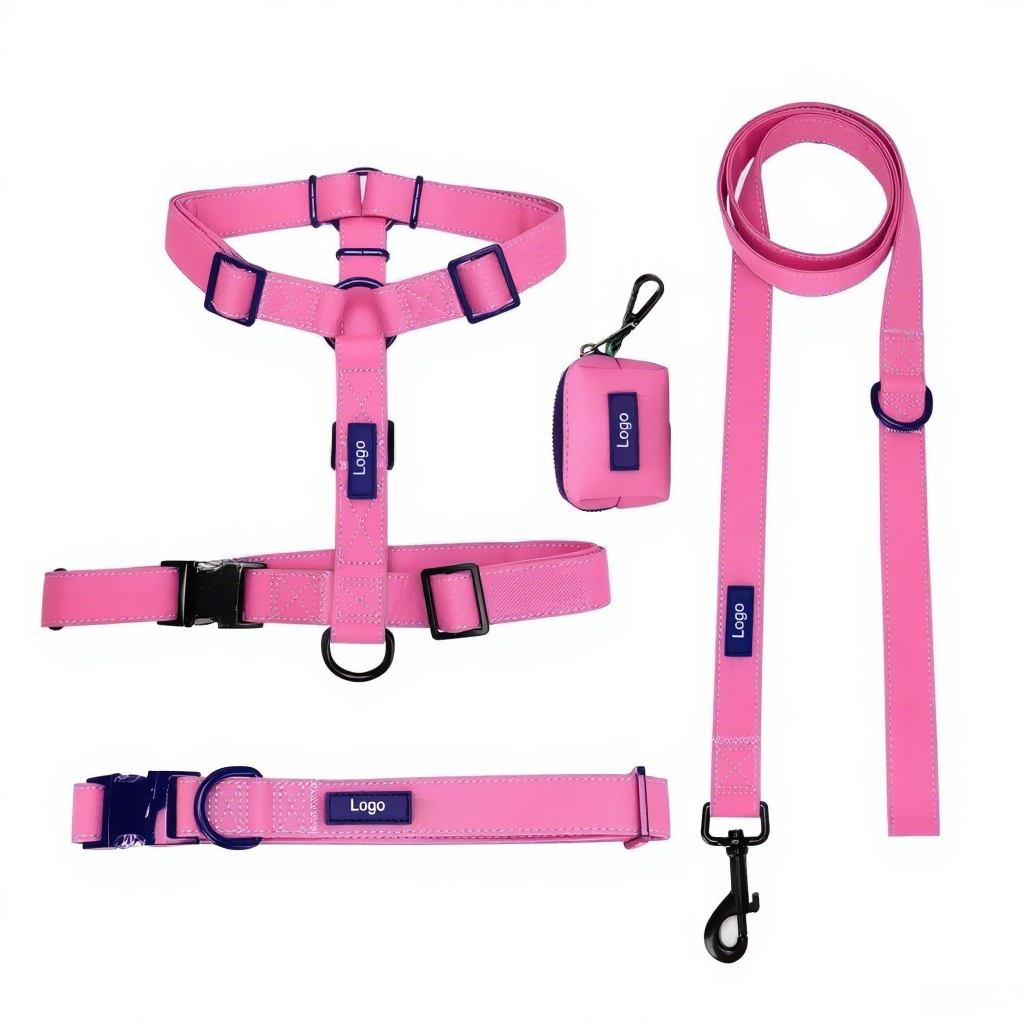 Manufacturers Custom Neoprene Pet Harness Luxury Adjustable H Strap No Pull Reversible Dog Harness Kit