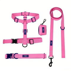 Manufacturers Custom Neoprene Pet Harness Luxury Adjustable H Strap No Pull Reversible Dog Harness Kit