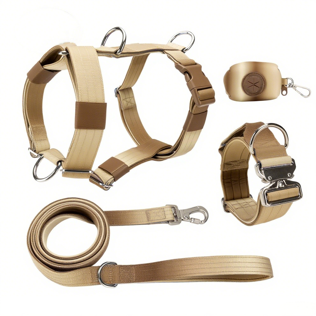 Manufacturers Gradient Color Custom Neoprene Pet Harness Luxury Adjustable H Strap No Pull Reversible Dog Harness Kit