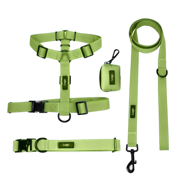 Manufacturers Custom Neoprene Pet Harness Luxury Adjustable H Strap No Pull Reversible Dog Harness Kit