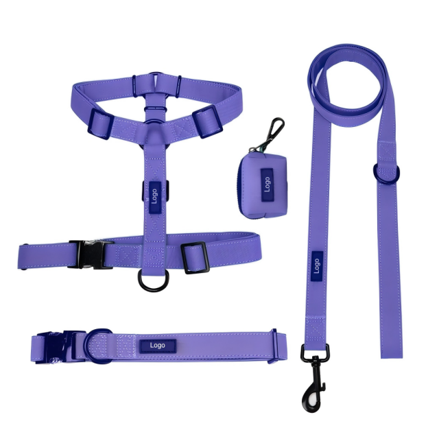 Manufacturers Custom Neoprene Pet Harness Luxury Adjustable H Strap No Pull Reversible Dog Harness Kit
