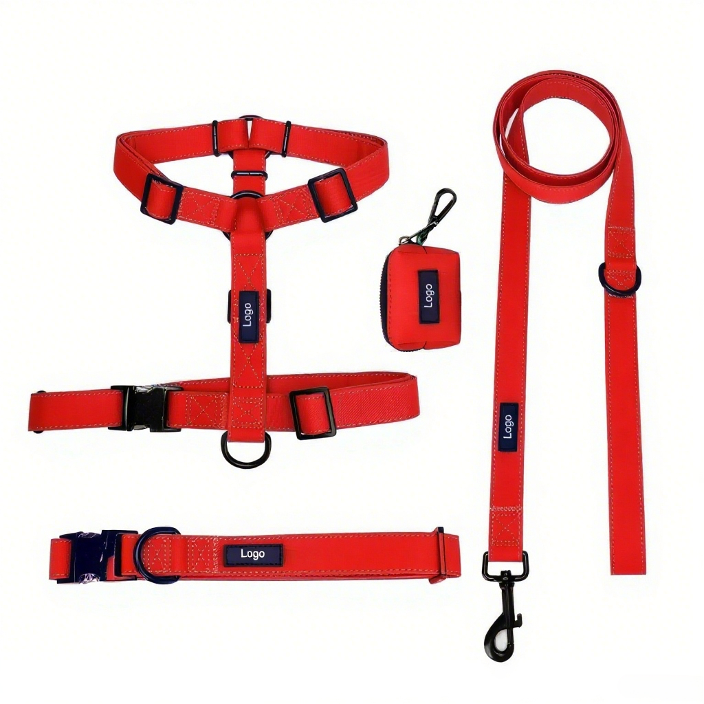 Manufacturers Custom Neoprene Pet Harness Luxury Adjustable H Strap No Pull Reversible Dog Harness Kit