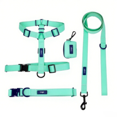 Manufacturers Custom Neoprene Pet Harness Luxury Adjustable H Strap No Pull Reversible Dog Harness Kit