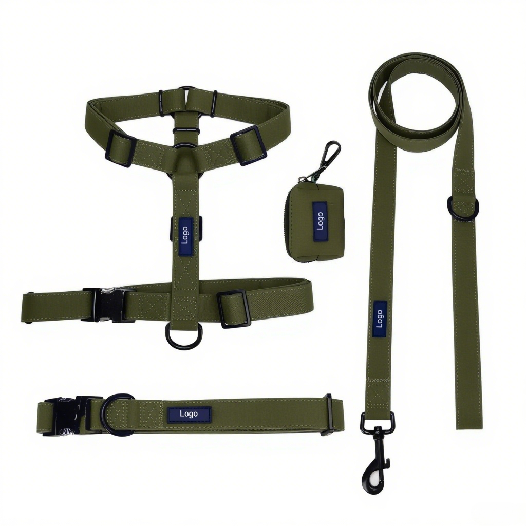 Manufacturers Custom Neoprene Pet Harness Luxury Adjustable H Strap No Pull Reversible Dog Harness Kit