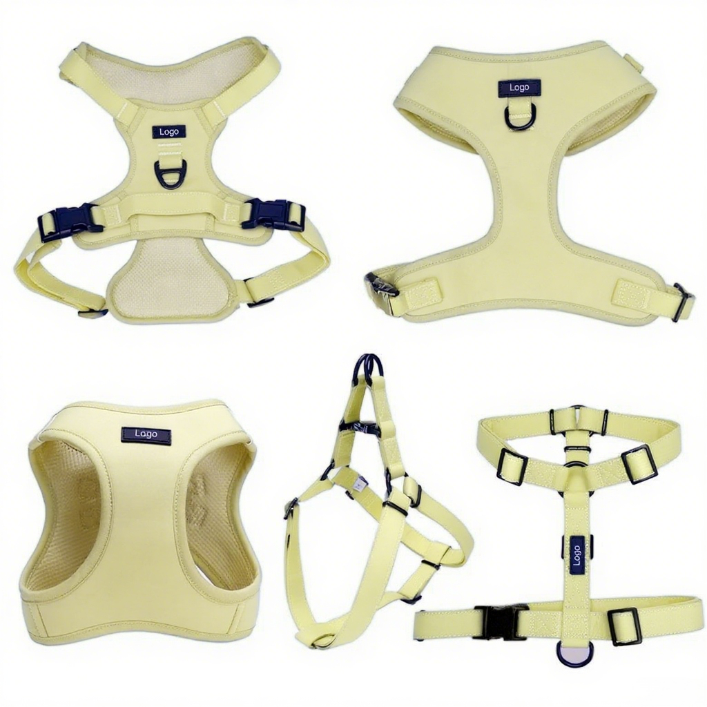 Manufacturers Custom Color Custom Materials Pet Harness Luxury Adjustable Different Design No Pull Reversible Dog Harness Kit