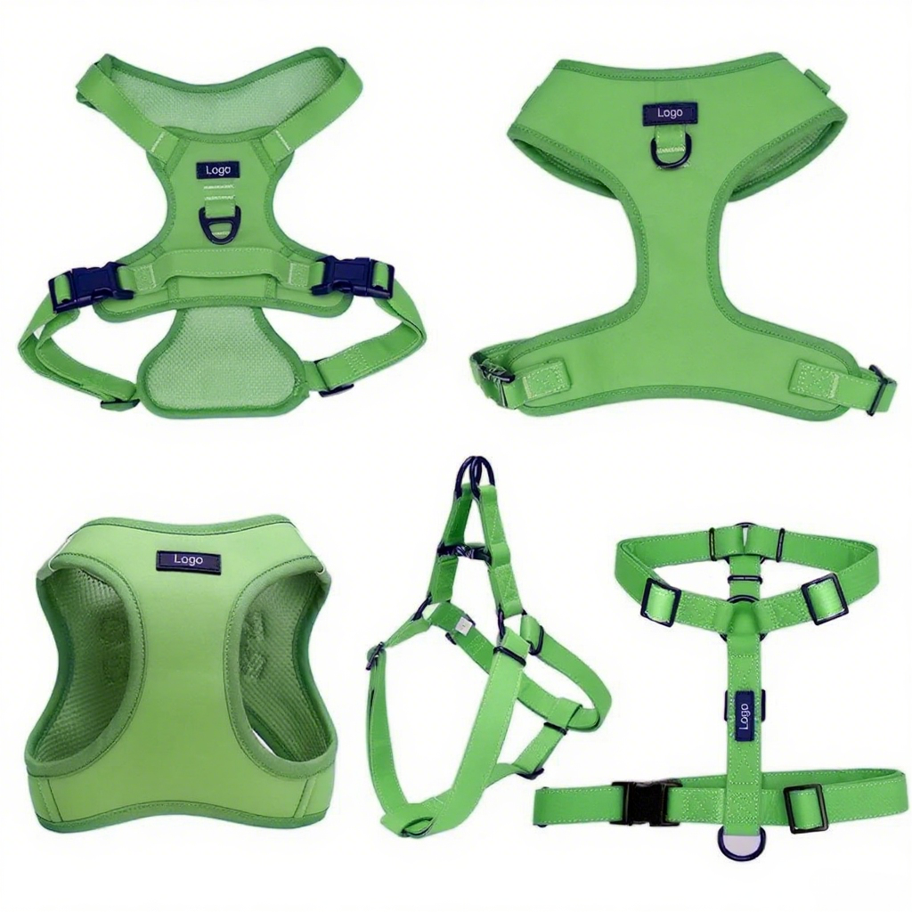 Manufacturers Custom Color Custom Materials Pet Harness Luxury Adjustable Different Design No Pull Reversible Dog Harness Kit