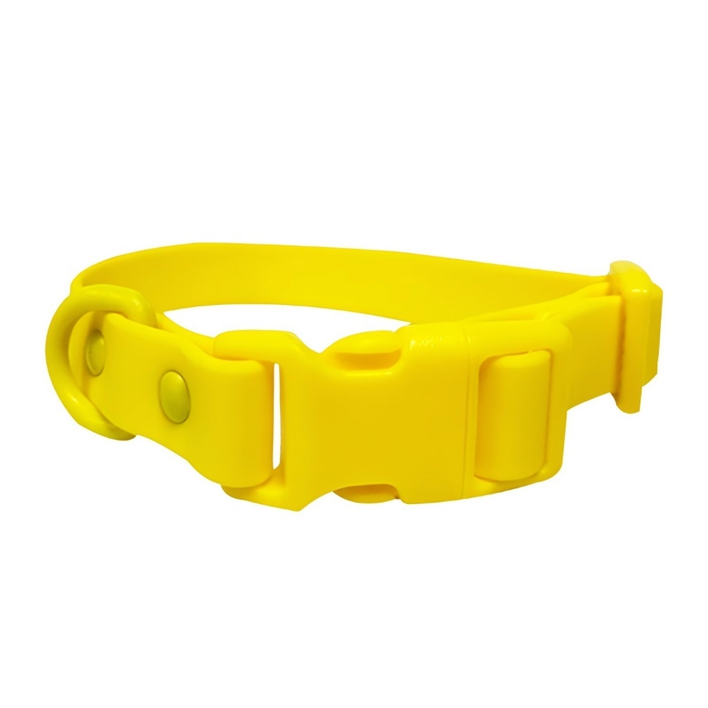 Custom Reflective Dog Collar Rubber Waterproof Pet Collar Adjustable for Dogs or cats