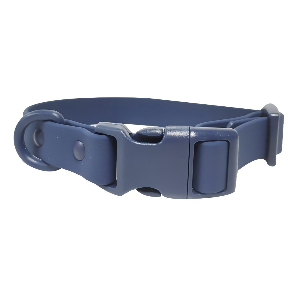 Custom Reflective Dog Collar Rubber Waterproof Pet Collar Adjustable for Dogs or cats