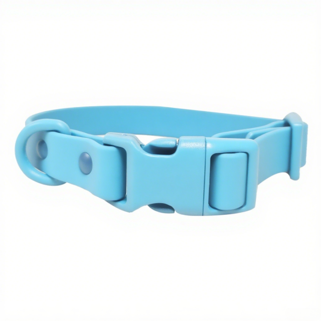 Custom Reflective Dog Collar Rubber Waterproof Pet Collar Adjustable for Dogs or cats