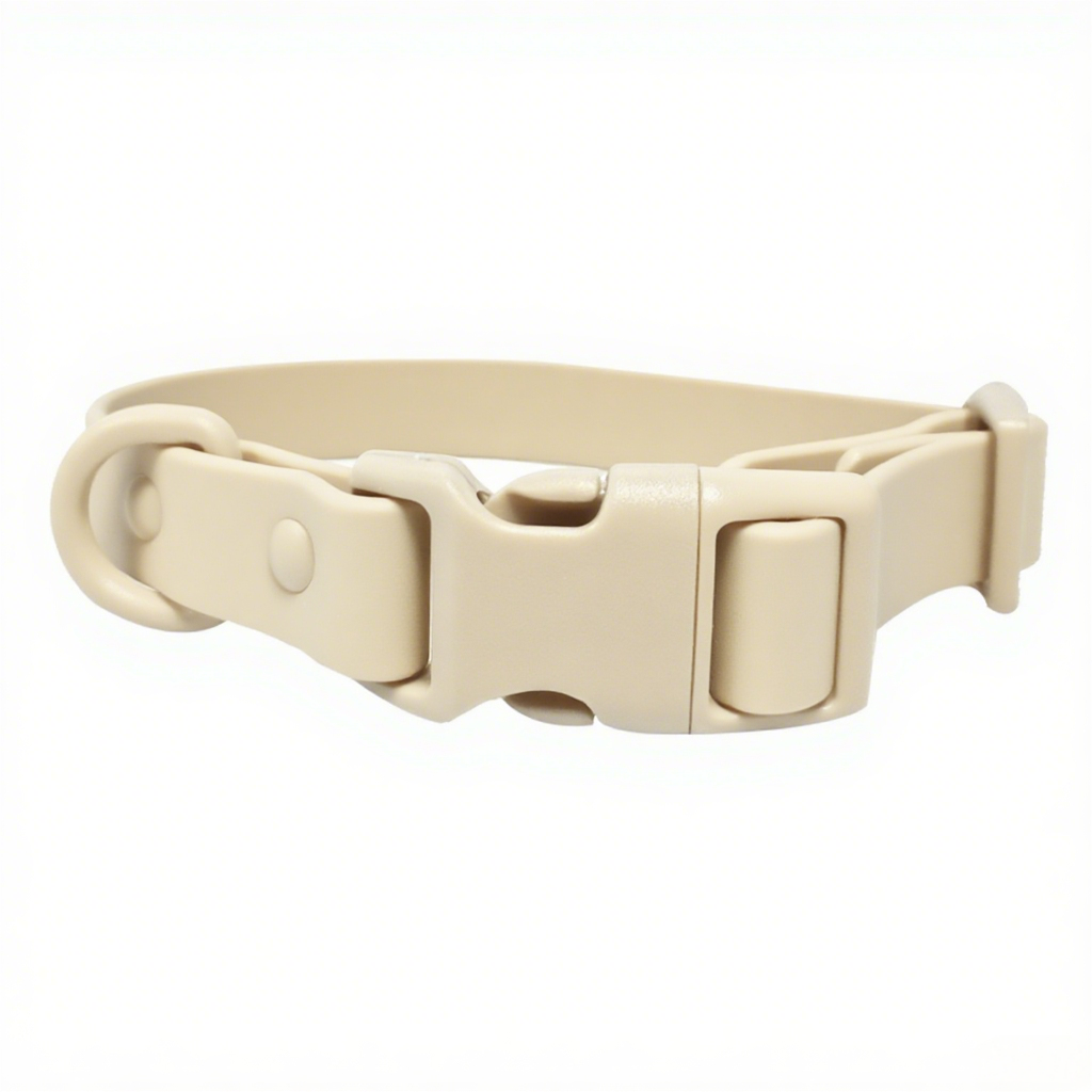 Custom Reflective Dog Collar Rubber Waterproof Pet Collar Adjustable for Dogs or cats