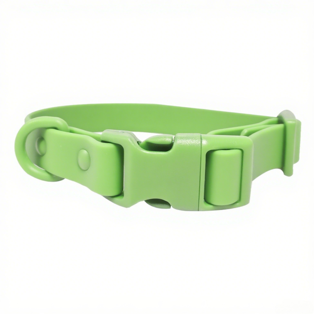 Custom Reflective Dog Collar Rubber Waterproof Pet Collar Adjustable for Dogs or cats
