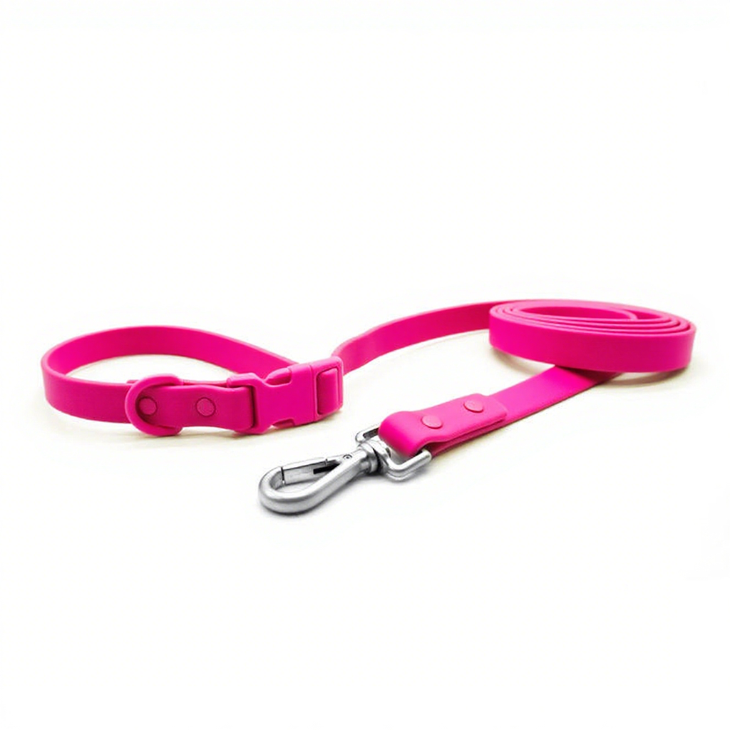 Multi functions Eco-friendly Waterproof Adjustable Length Hands Free Durable Pet Lead PVC Dog Leash