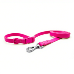 Multi functions Eco-friendly Waterproof Adjustable Length Hands Free Durable Pet Lead PVC Dog Leash