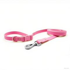 Multi functions Eco-friendly Waterproof Adjustable Length Hands Free Durable Pet Lead PVC Dog Leash