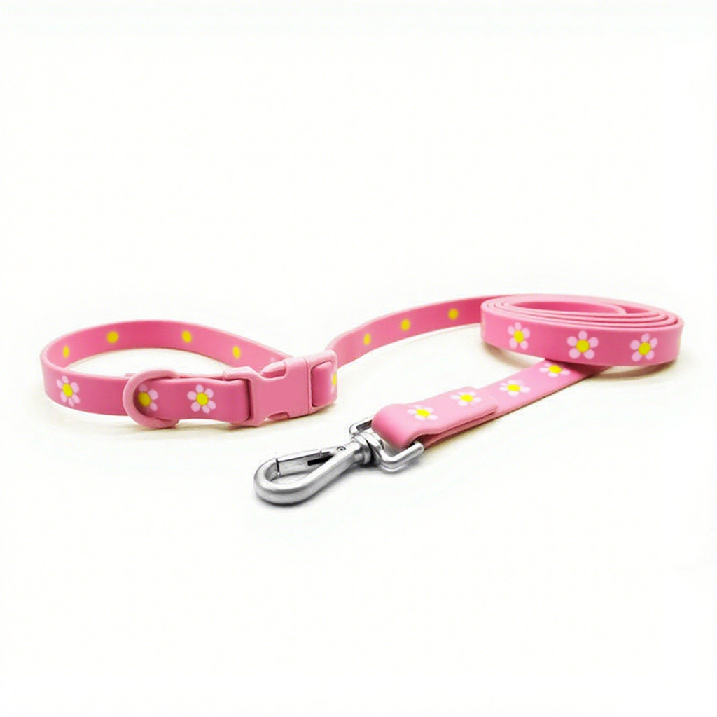 Adjustable Long Leash Waterproof Training Handsfree Outdoor PVC Coated Webbing Dog Leash Great for Training, Beach, Yard, Play, Camping