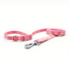 Adjustable Long Leash Waterproof Training Handsfree Outdoor PVC Coated Webbing Dog Leash Great for Training, Beach, Yard, Play, Camping