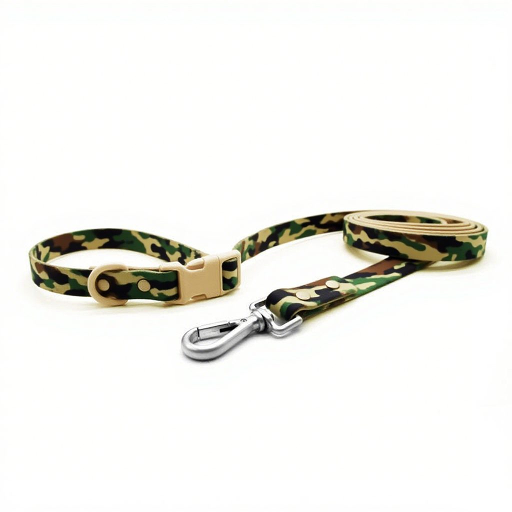 Adjustable Long Leash Waterproof Training Handsfree Outdoor PVC Coated Webbing Dog Leash Great for Training, Beach, Yard, Play, Camping