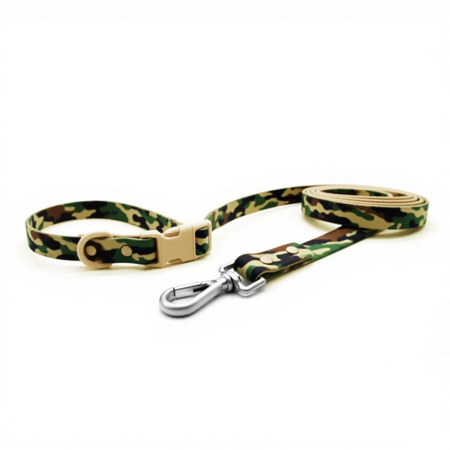 Adjustable Long Leash Waterproof Training Handsfree Outdoor PVC Coated Webbing Dog Leash Great for Training, Beach, Yard, Play, Camping