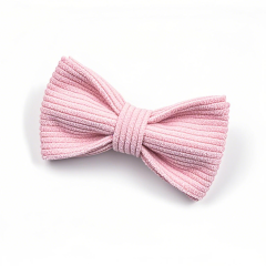 Factory Direct Summer Winter Nylon Pet Headwear Solid Pattern Puppy and Cat Dog Tie Stock Animal Design Pet Apparel Accessories Luxury Style Detachable Pet Bow Tie
