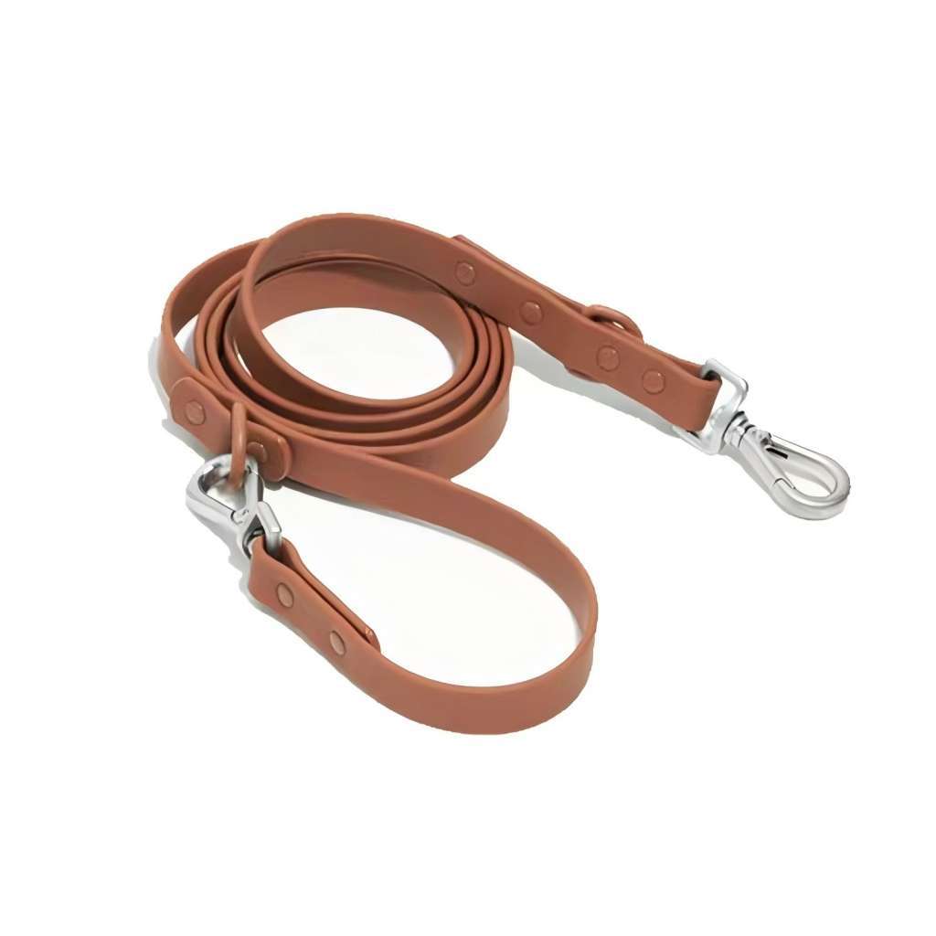 Adjustable Long Leash Waterproof Training Handsfree Outdoor PVC Coated Webbing Dog Leash Great for Training, Beach, Yard, Play, Camping