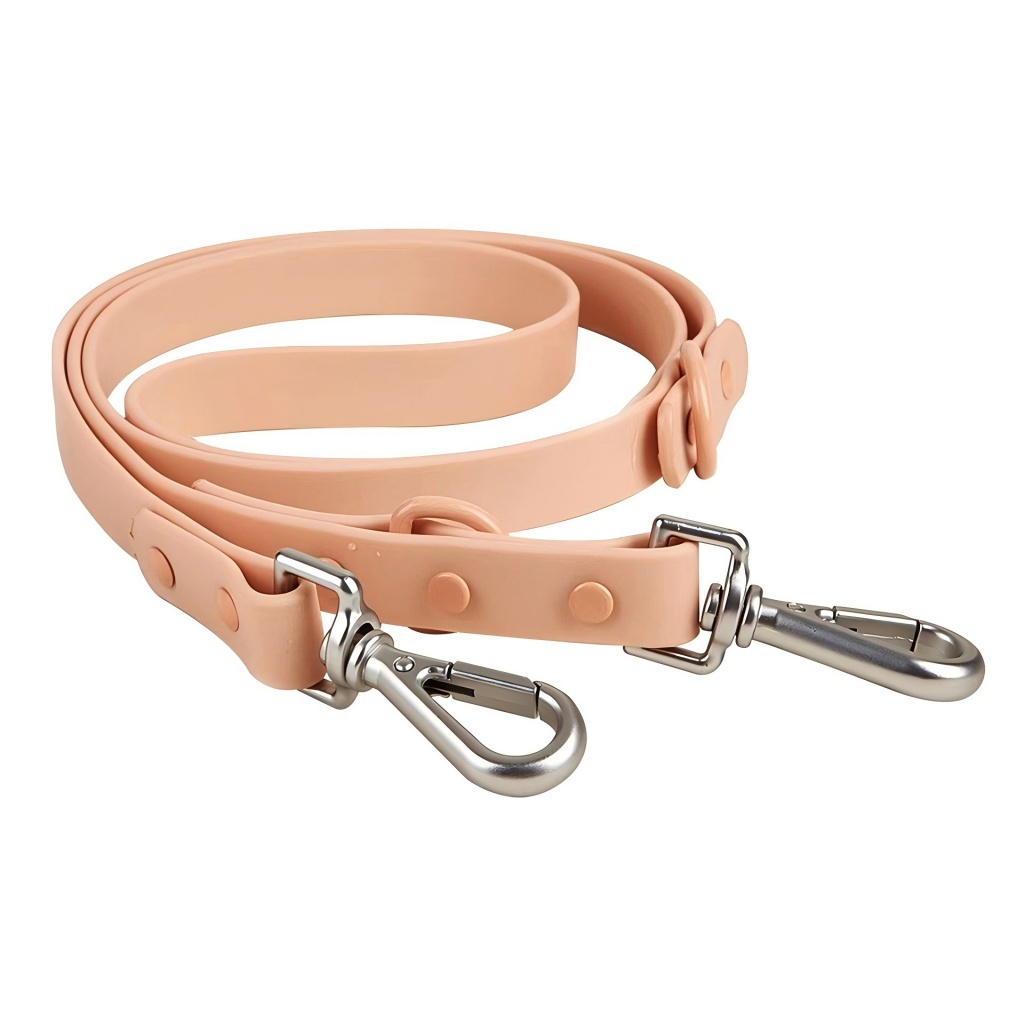 Adjustable Long Leash Waterproof Training Handsfree Outdoor PVC Coated Webbing Dog Leash Great for Training, Beach, Yard, Play, Camping