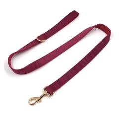 Pet Leash Custom Multipurpose Webbing Soft Adjustable Accessories Hands Free Dog Leash Premium Coral Velvet Durable Dog Leash