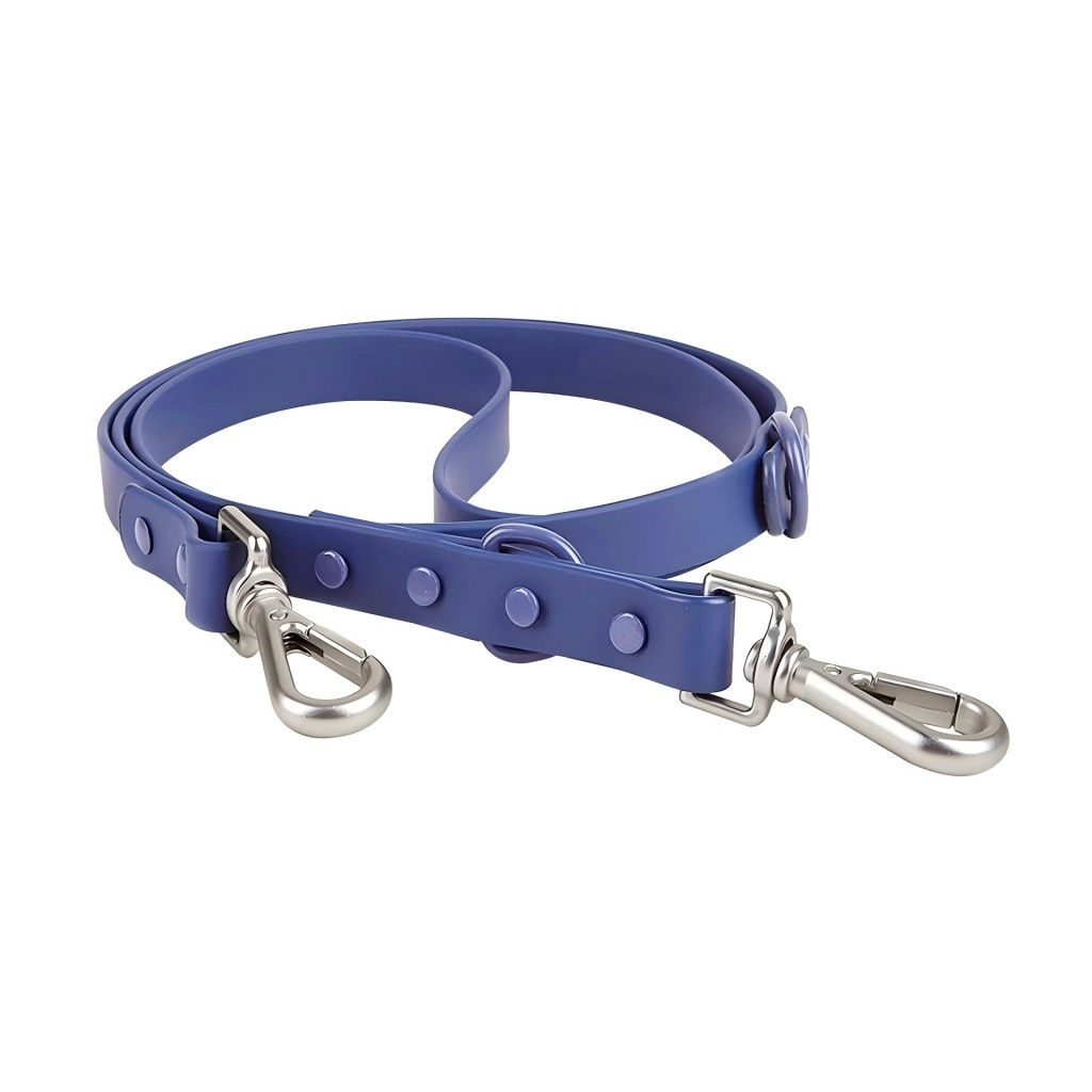 Adjustable Long Leash Waterproof Training Handsfree Outdoor PVC Coated Webbing Dog Leash Great for Training, Beach, Yard, Play, Camping