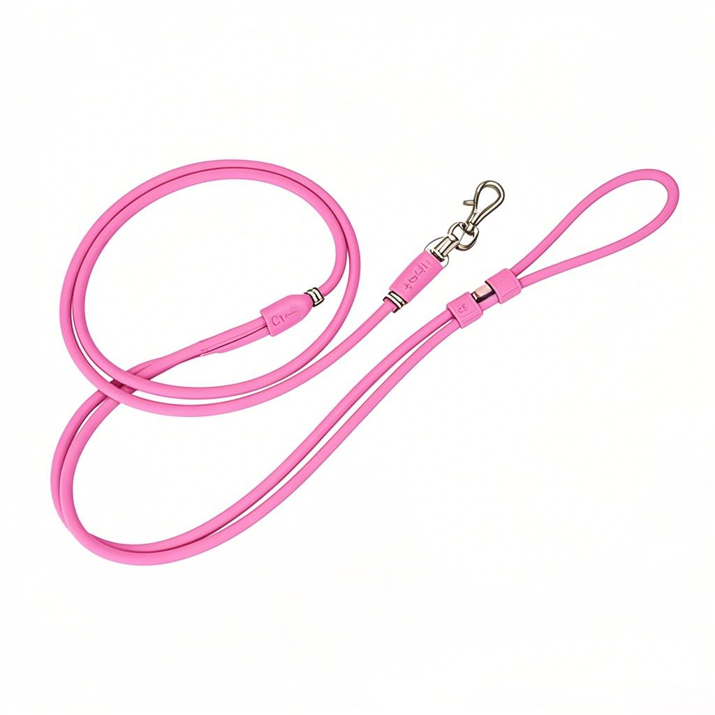 Adjustable Long Rope Leash Waterproof Training Handsfree Outdoor PVC Coated Webbing Dog Leash Great for Training, Beach, Yard, Play, Camping