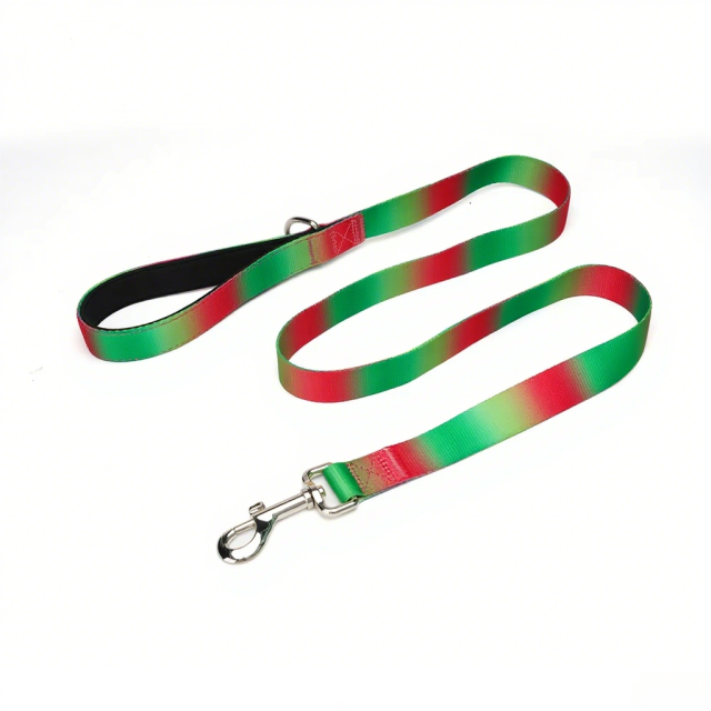 Pet Leash Custom color gradient Soft Adjustable Accessories Hands Free Dog Leash Premium Luxury Durable Dog Leash