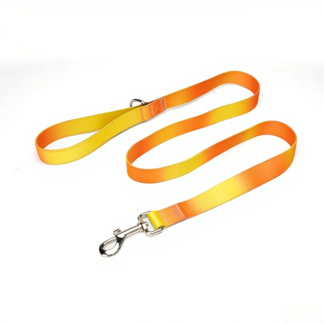 Pet Leash Custom color gradient Soft Adjustable Accessories Hands Free Dog Leash Premium Luxury Durable Dog Leash