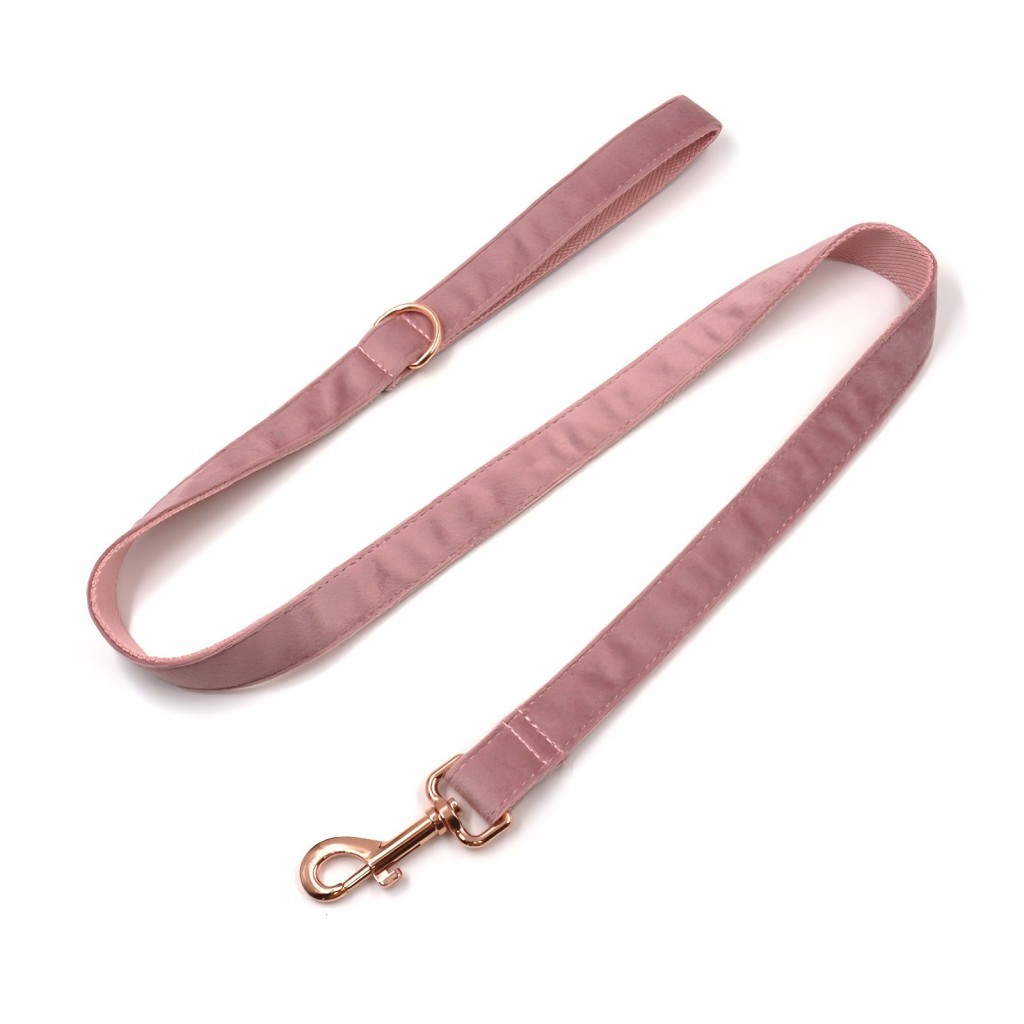 Pet Leash Custom Multipurpose Webbing Soft Adjustable Accessories Hands Free Dog Leash Premium Coral Velvet Durable Dog Leash