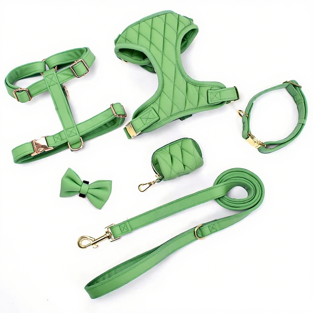 Adjustable Pet Chest Vest All Size Quick Release Safety Velvet Dog Harness Suit With Metal Accessories Buckle