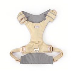 Simple Lightweight Pet Harness Adjustable Breathable Comfortable Easy Clean Fabric