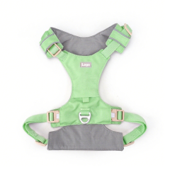 Simple Lightweight Pet Harness Adjustable Breathable Comfortable Easy Clean Fabric