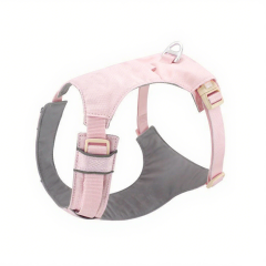 Simple Lightweight Pet Harness Adjustable Breathable Comfortable Easy Clean Fabric