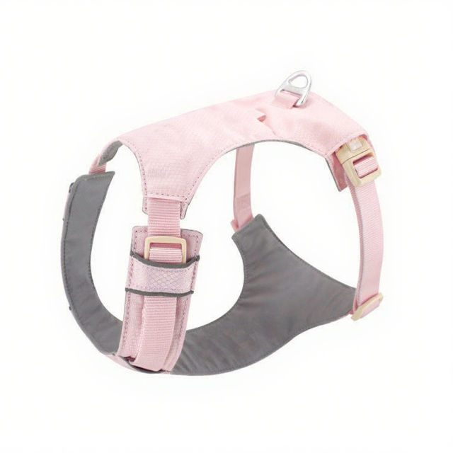 Simple Lightweight Pet Harness Adjustable Breathable Comfortable Easy Clean Fabric