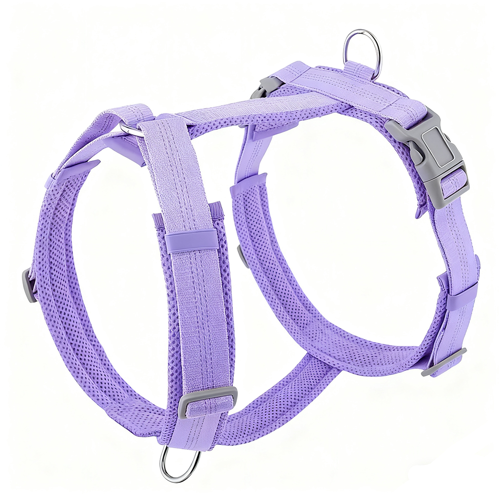 Luxury Neoprene Mesh Dog Harness Soft Padded Breathable Nylon Comfortable Dog Harness Y Style Chest Harness for Dogs