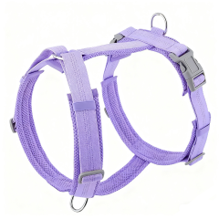 Luxury Neoprene Mesh Dog Harness Soft Padded Breathable Nylon Comfortable Dog Harness Y Style Chest Harness for Dogs